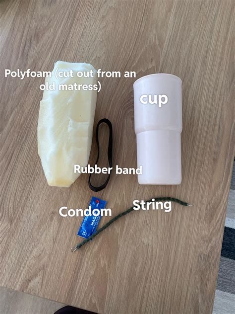 Use sticky tape to hold the pocket pussy edges and place it on the bottom of your dolls torso. . Homemade fleshlight